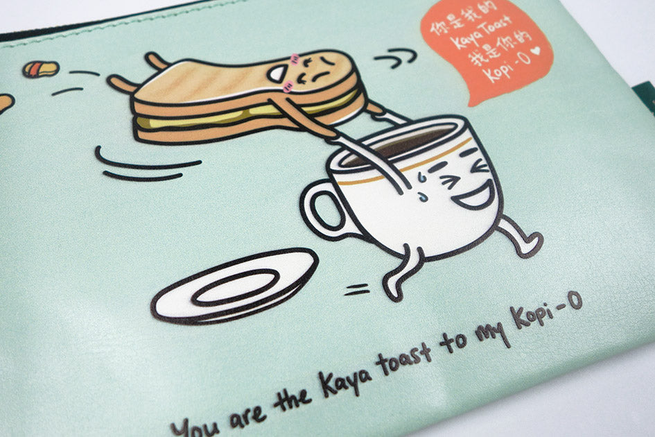 Singapore-Inspired Illustrated Pouches