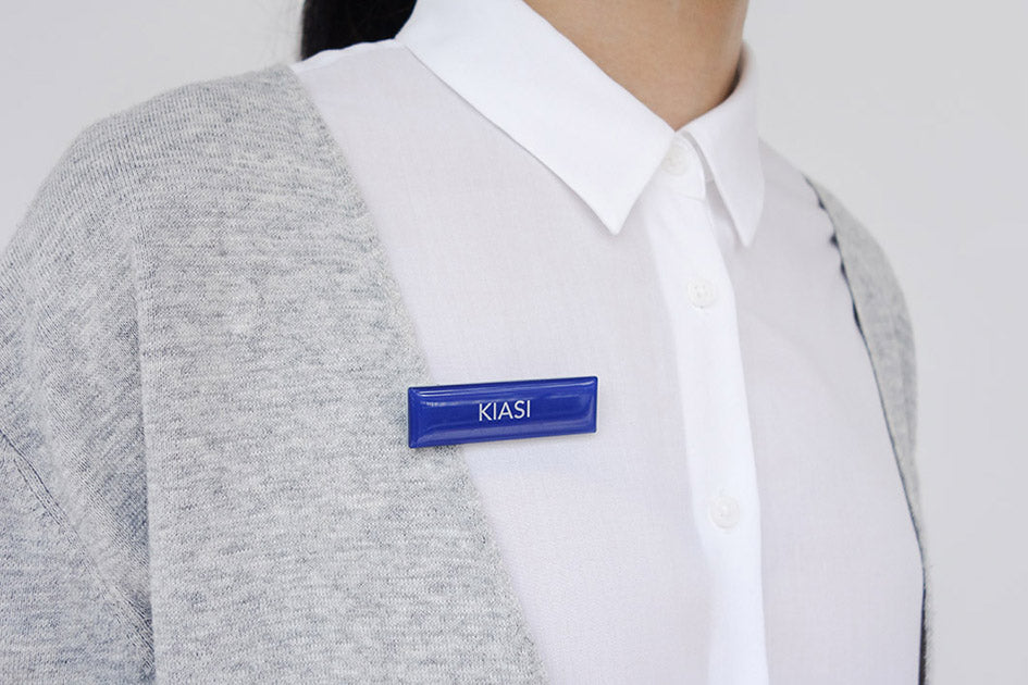 Back to School Name Tag Pin - Accessories by wheniwasfour | 小时候, Singapore local artist online gift store