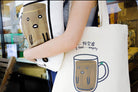 Kosong 小弟 Totebag - Canvas Tote Bags by wheniwasfour | 小时候, Singapore local artist online gift store