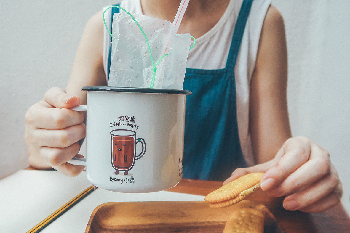 Kosong Bro Mug - Home by wheniwasfour | 小时候, Singapore local artist online gift store