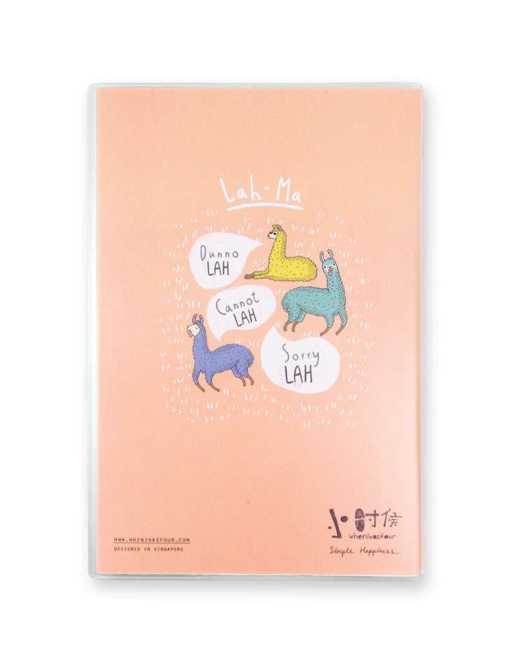 Lah-ma A5 Notebook - Notebooks by wheniwasfour | 小时候, Singapore local artist online gift store