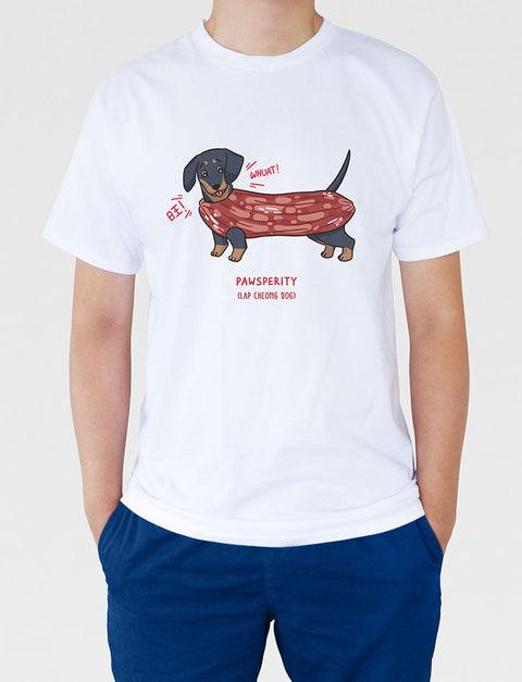Lap Cheong Dog  (with kid's sizes)