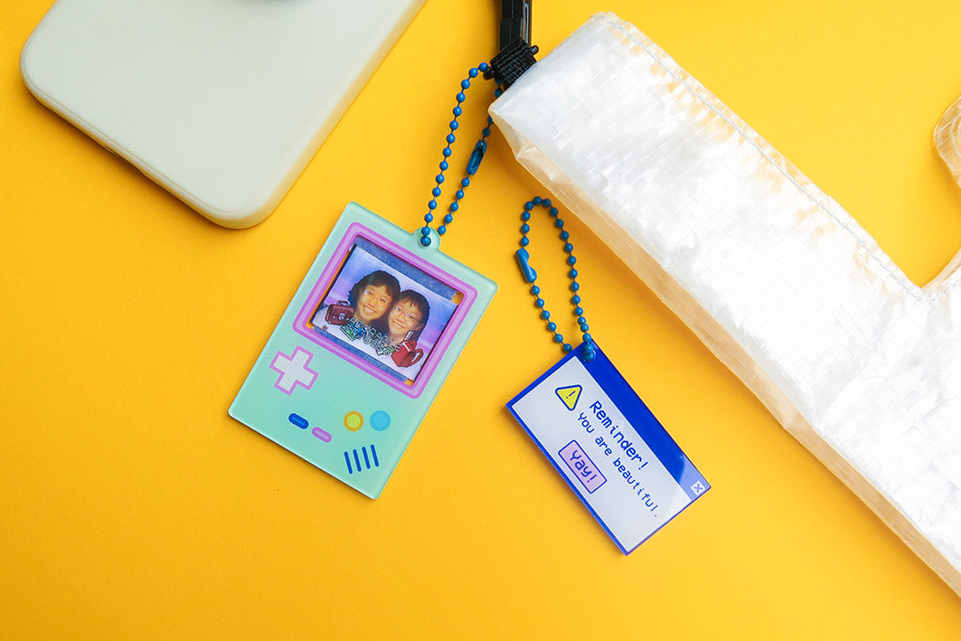 Gameboy Keychain Charm - Accessories by wheniwasfour | 小时候, Singapore local artist online gift store