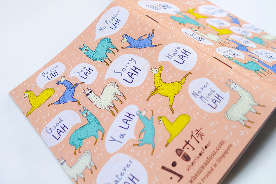 Lah-Ma A6 Notebook - Notebooks by wheniwasfour | 小时候, Singapore local artist online gift store