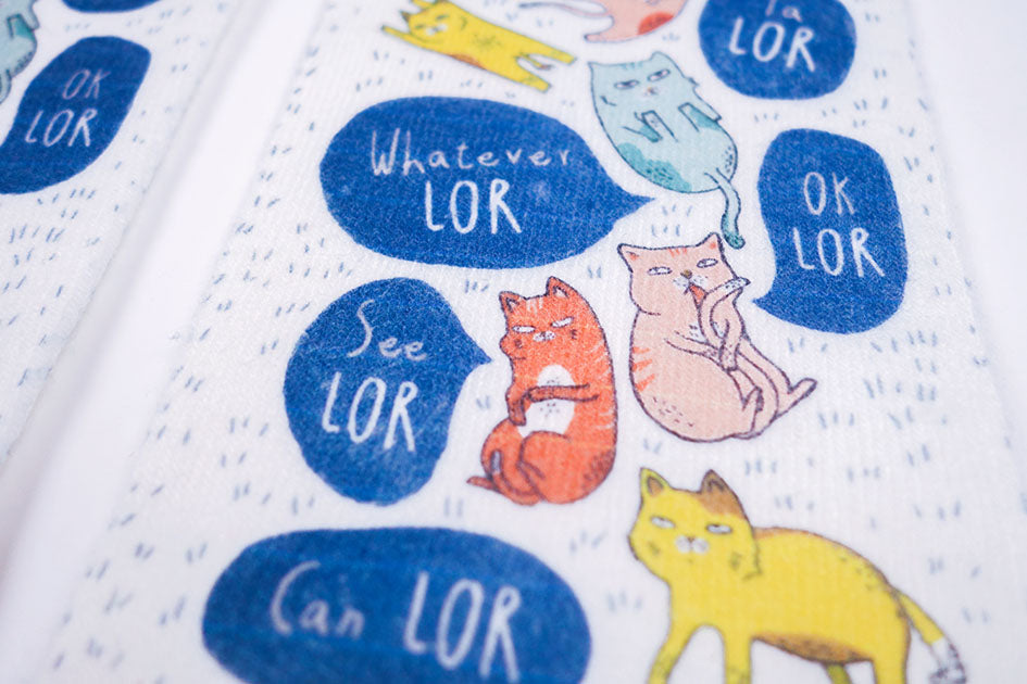 Lor socks - Apparel by wheniwasfour | 小时候, Singapore local artist online gift store