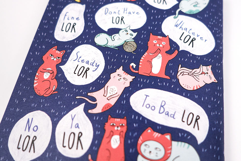 Lor A6 Notebook - Notebooks by wheniwasfour | 小时候, Singapore local artist online gift store
