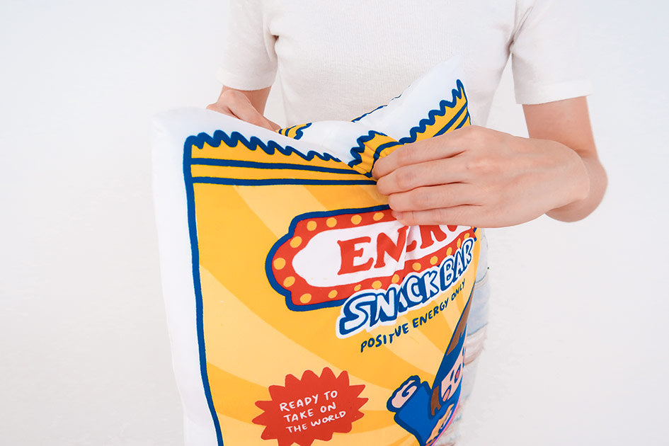 Energy Snack Plush Toy - Plushies by wheniwasfour | 小时候, Singapore local artist online gift store