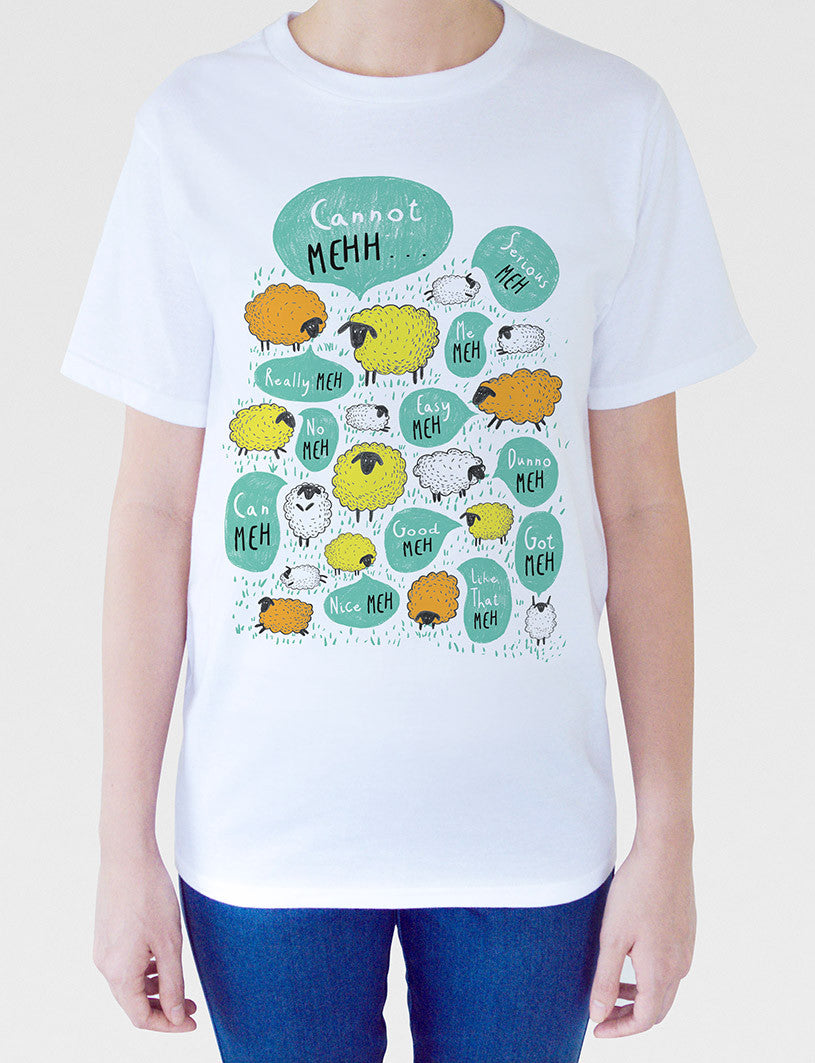 Singlish T-Shirt MEH - Apparel by wheniwasfour | 小时候, Singapore local artist online gift store