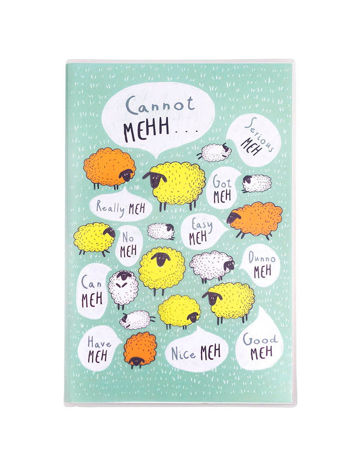 Meh Meh A5 Notebook - Notebooks by wheniwasfour | 小时候, Singapore local artist online gift store