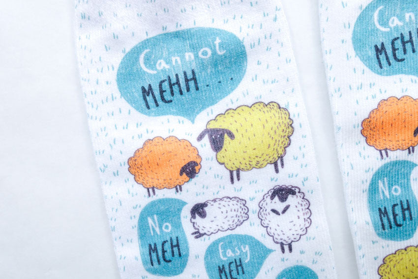 Meh Meh Socks - Apparel by wheniwasfour | 小时候, Singapore local artist online gift store