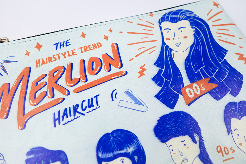 Nostalgic Gifts - Merlion Hair Pouch