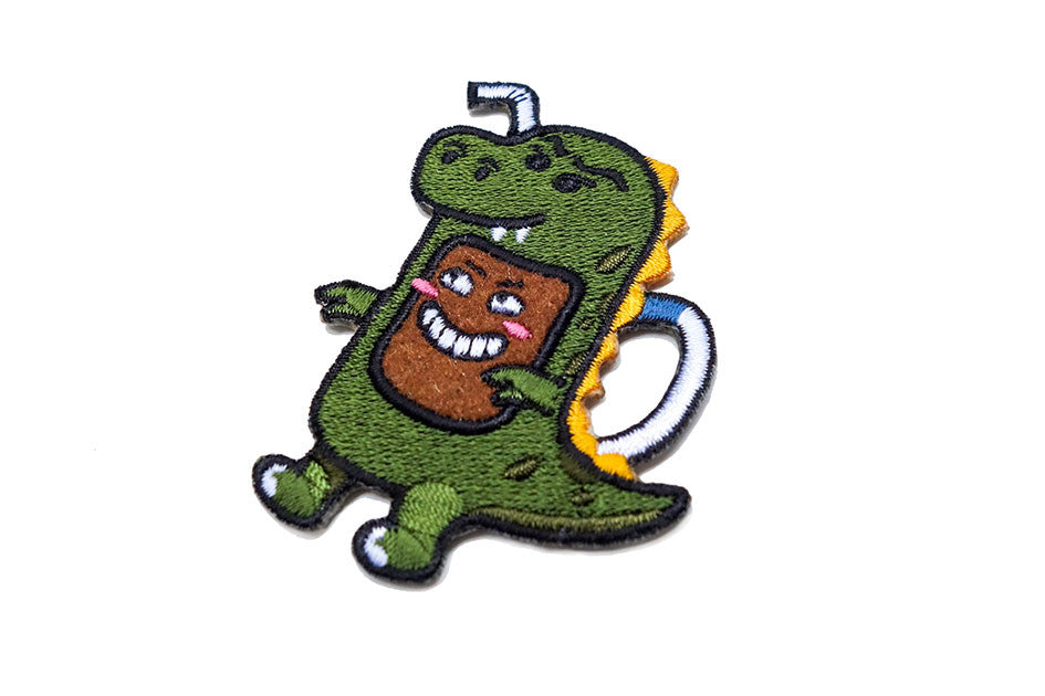 Kopitiam Heroes - Milo Dinosaur Iron-On Patch