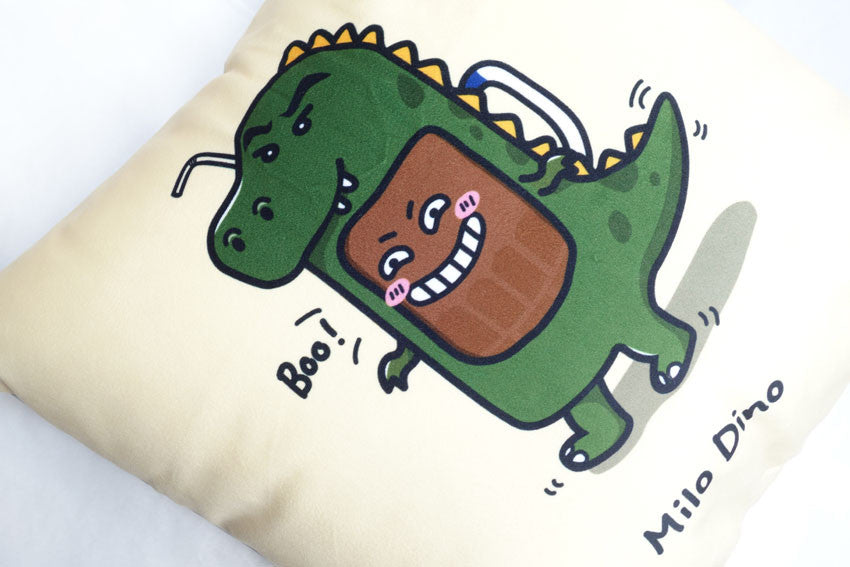 Local Cushion Covers - Milo Dinosaur