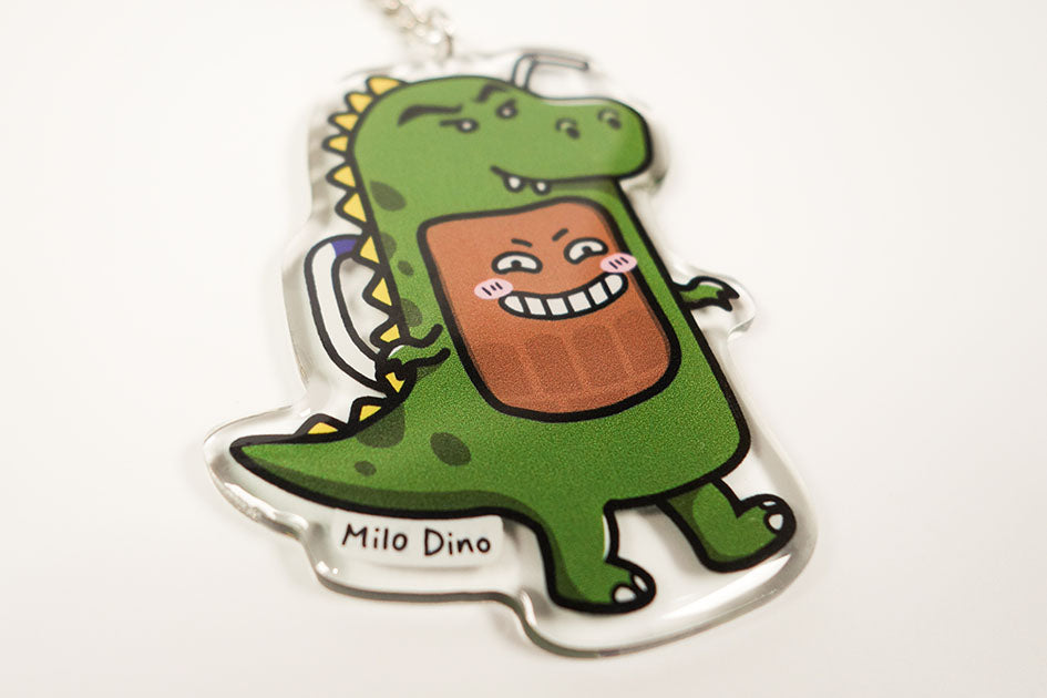 Super Kopitiam Heroes Keychain - Milo Dinosaur