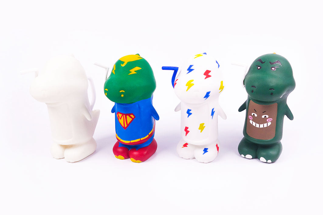 Milo Dino Vinyl Toy - Vinyl Toy by wheniwasfour | 小时候, Singapore local artist online gift store