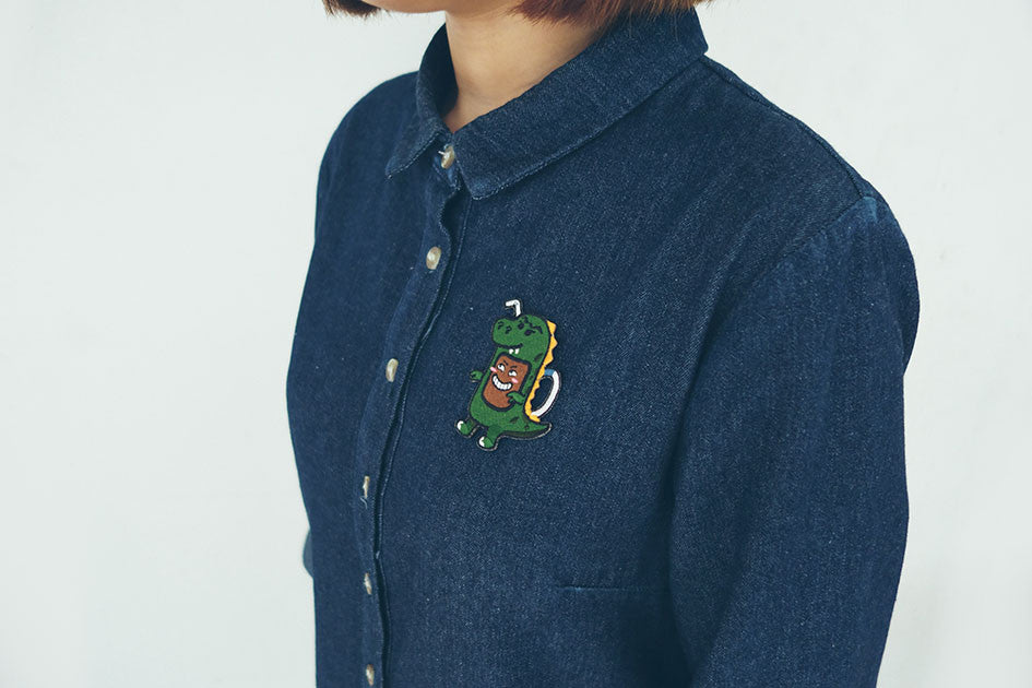 Singapore Accessories - Milo Dinosaur Iron-On Patch