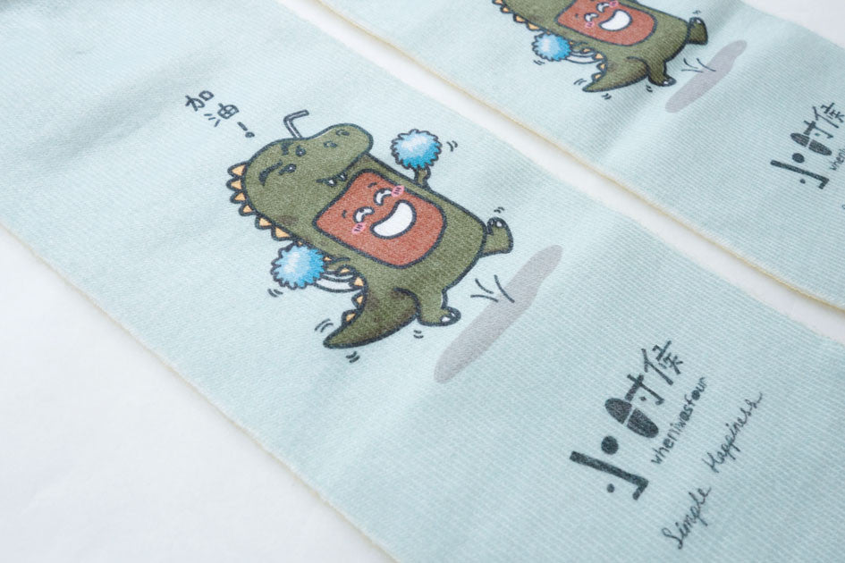 Milo Dino Socks - Apparel by wheniwasfour | 小时候, Singapore local artist online gift store
