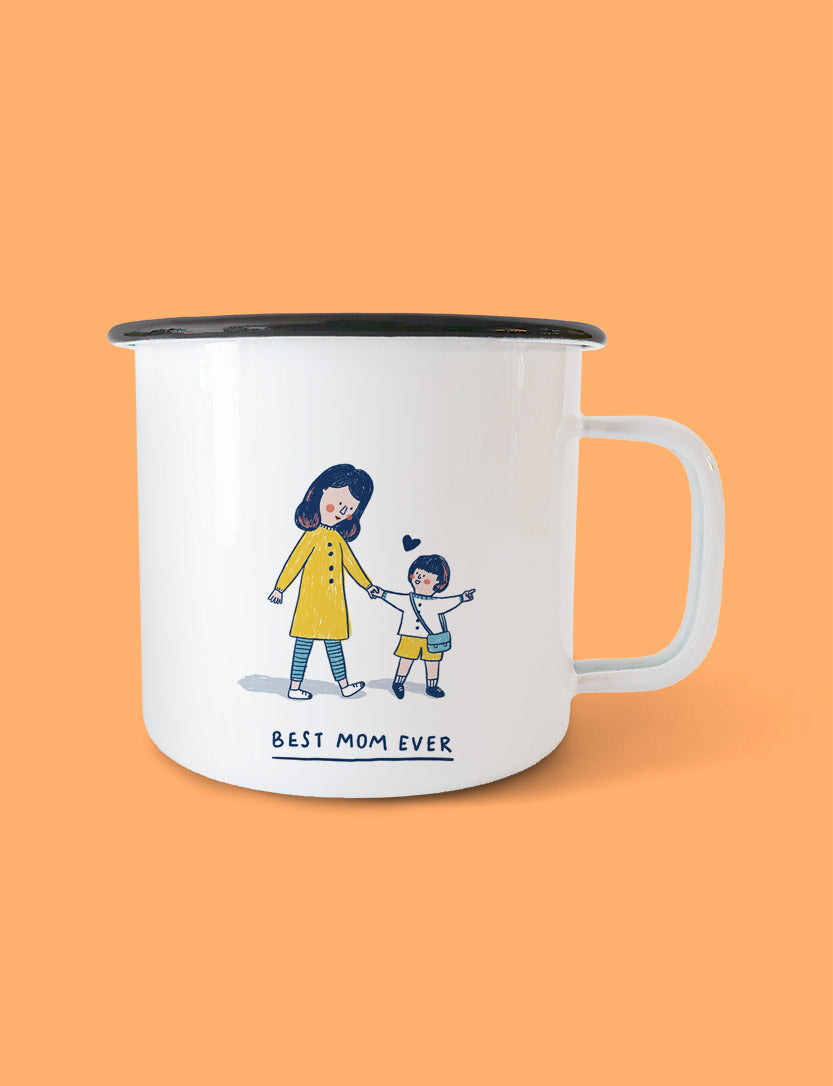 Best Mom Ever 世上只有妈妈好 Mug - Home by wheniwasfour | 小时候, Singapore local artist online gift store
