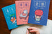 Joy 喜乐 A6 Notebook - Notebooks by wheniwasfour | 小时候, Singapore local artist online gift store