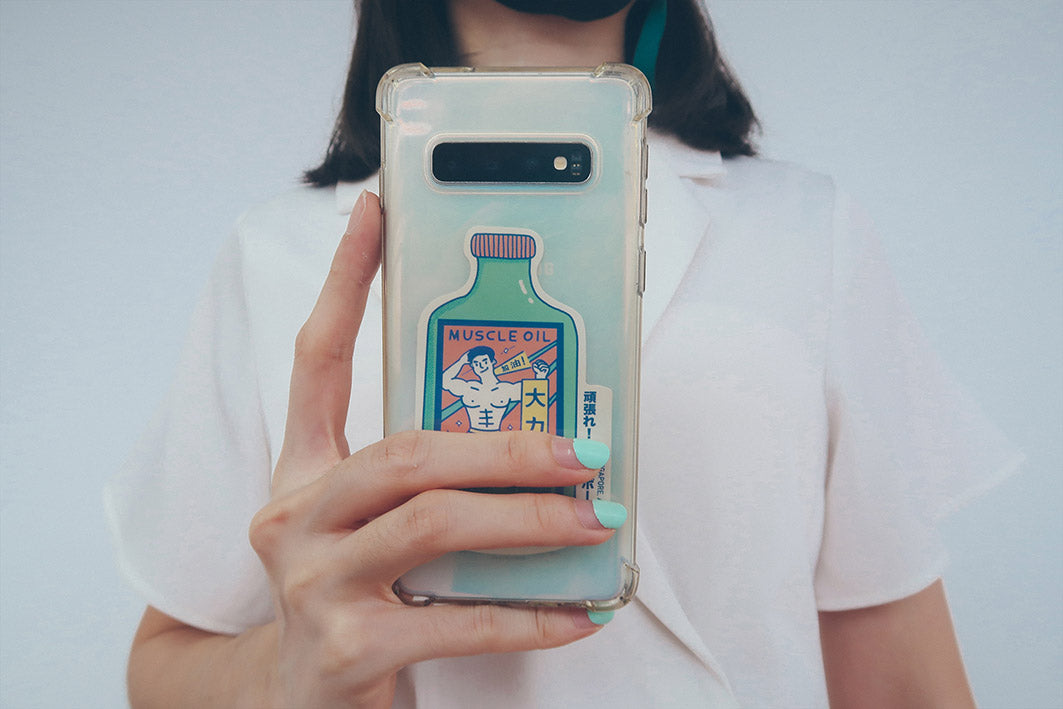 Add Oil Motivational Stickers - Set of 4 - stationery by wheniwasfour | 小时候, Singapore local artist online gift store