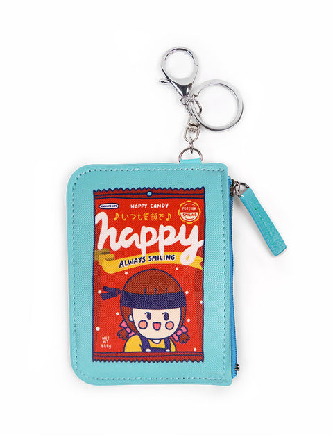 Happy Candy Coin Pouch & Card Holder - Pouch by wheniwasfour | 小时候, Singapore local artist online gift store