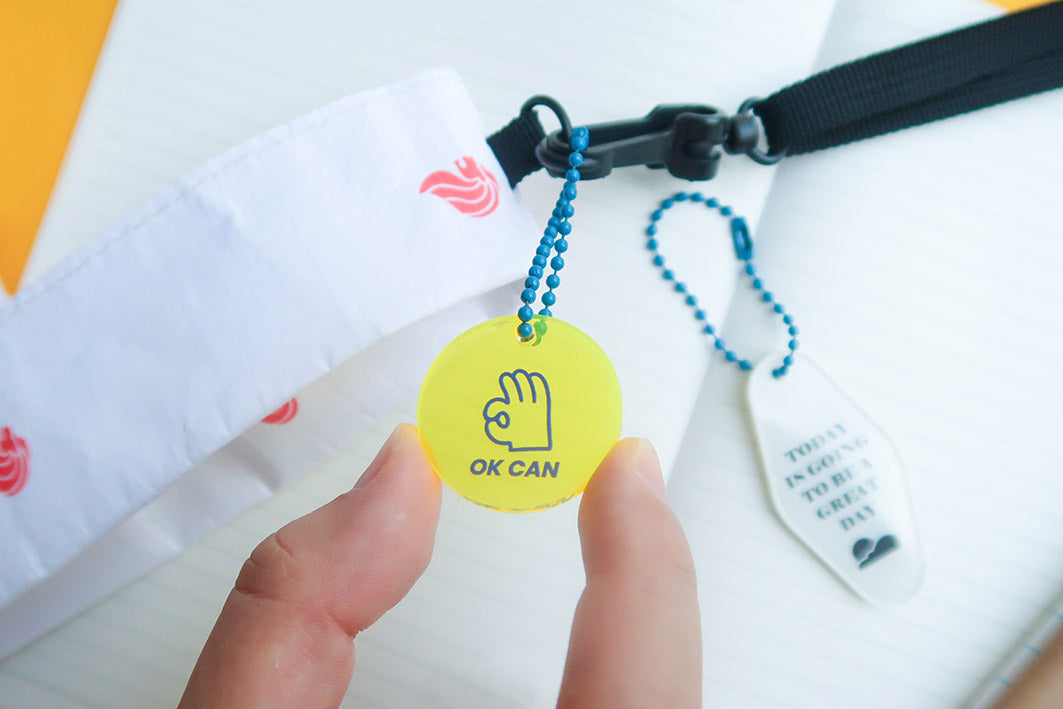 Ok Can Keychain Charm - Accessories by wheniwasfour | 小时候, Singapore local artist online gift store