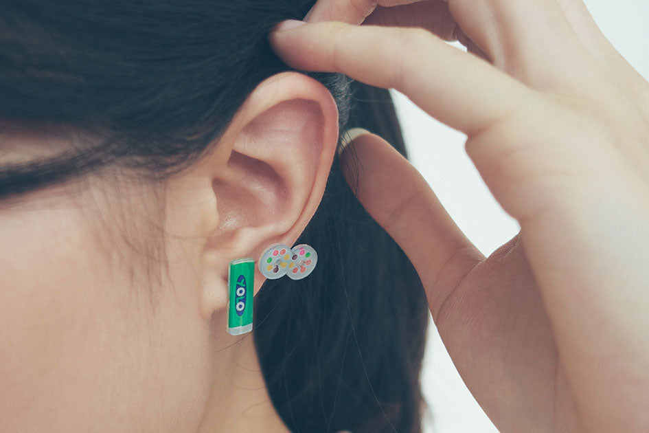 Mama Shop Earrings - Accessories by wheniwasfour | 小时候, Singapore local artist online gift store