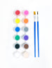 12 Multi-Coloured Acrylic Paint Set