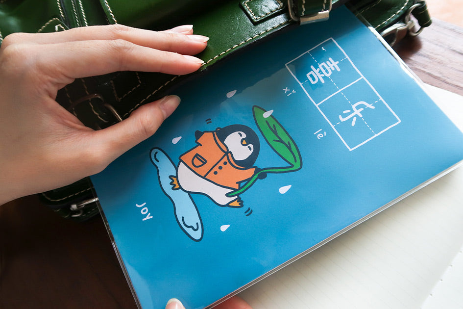 Joy A5 Notebook - Notebooks by wheniwasfour | 小时候, Singapore local artist online gift store