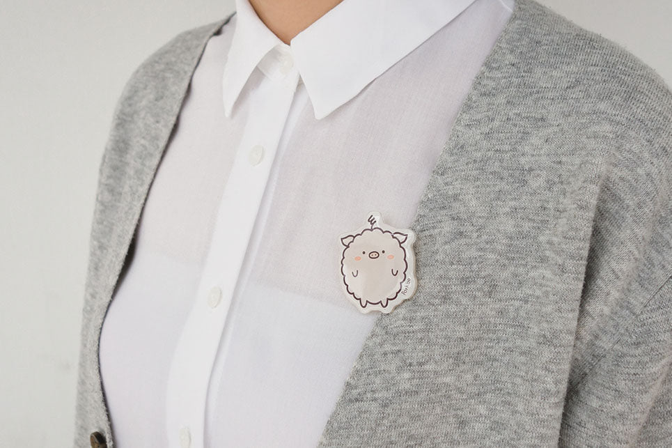 Sumoboru Accessories - Porkbo Acrylic Pin