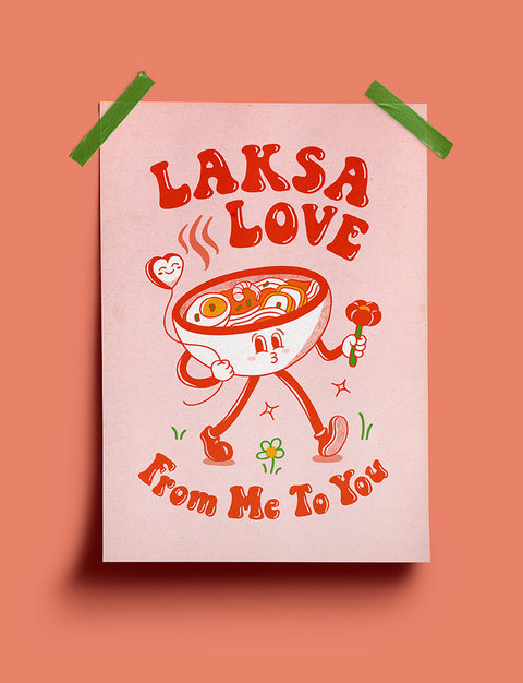 Laksa Love From Me to You Poster