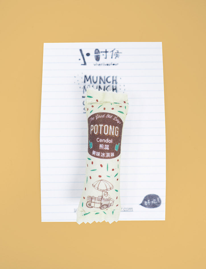 Potong Ice Cream Pin - Cendol