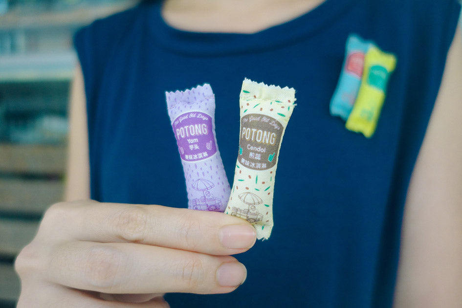 Wheniwasfour Potong Ice Cream Pins