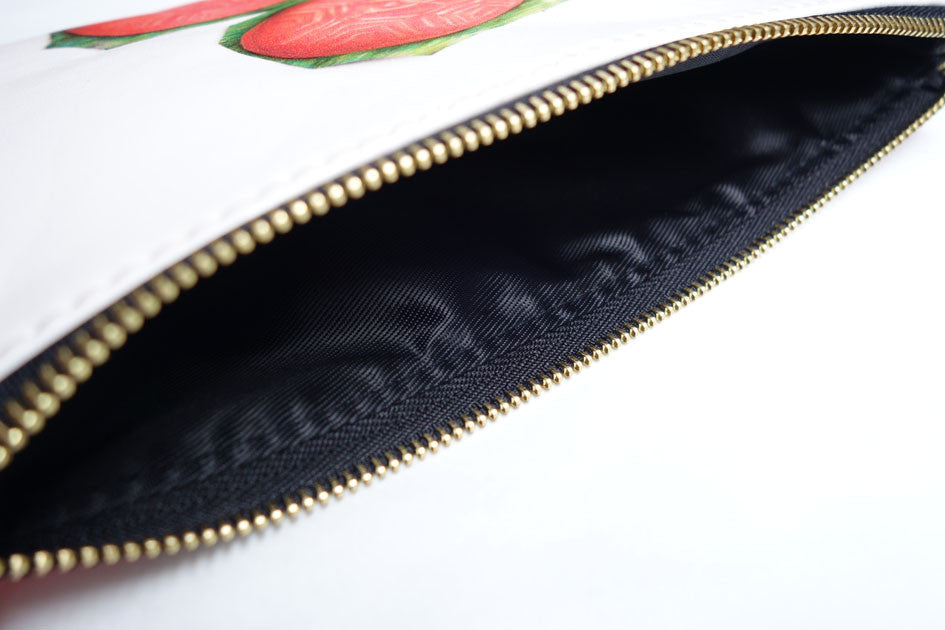 Curry Leather Pencil Pouch