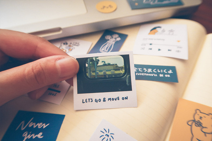 Live Simply Decal Sticker Pack - Sticker by wheniwasfour | 小时候, Singapore local artist online gift store