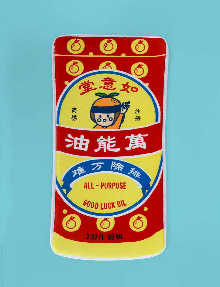 Ruyi Good Luck Oil Door Mat - Home by wheniwasfour | 小时候, Singapore local artist online gift store