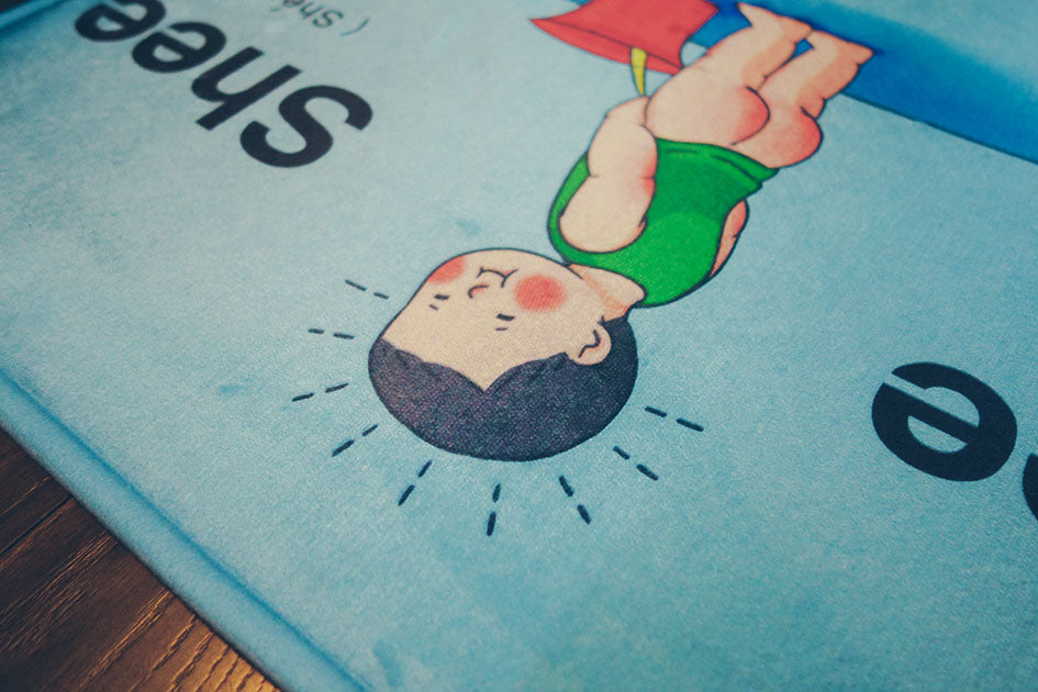 Shee Shee Door Mat - Home by wheniwasfour | 小时候, Singapore local artist online gift store