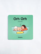 Baby Talk Wooden Coasters - Home by wheniwasfour | 小时候, Singapore local artist online gift store