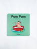 Baby Talk Wooden Coasters - Home by wheniwasfour | 小时候, Singapore local artist online gift store