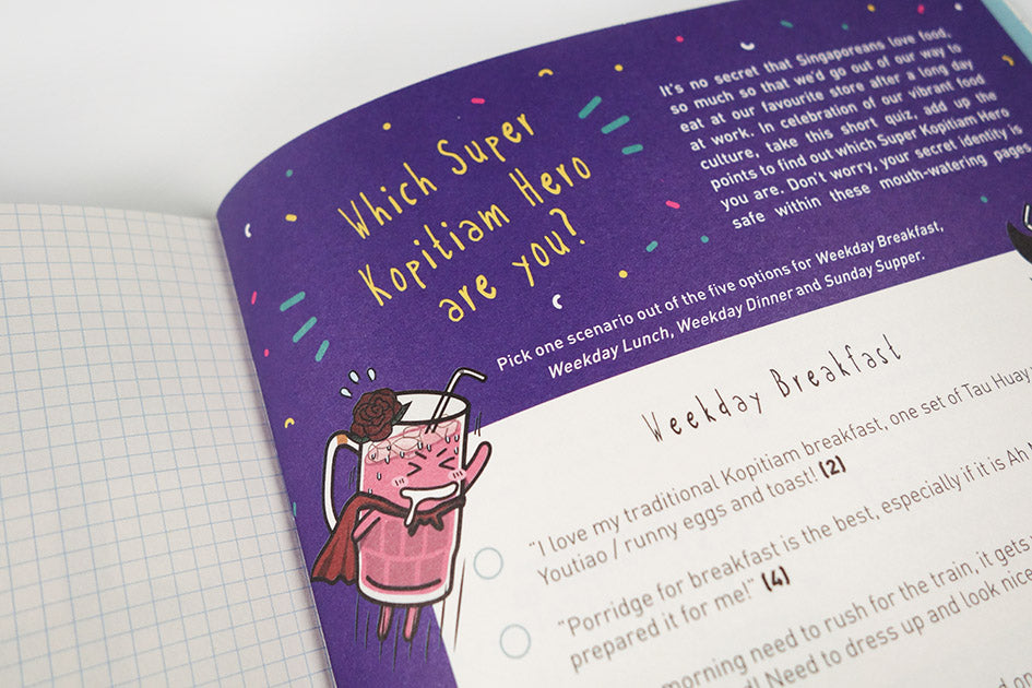 Super Kopitiam Heroes Zine