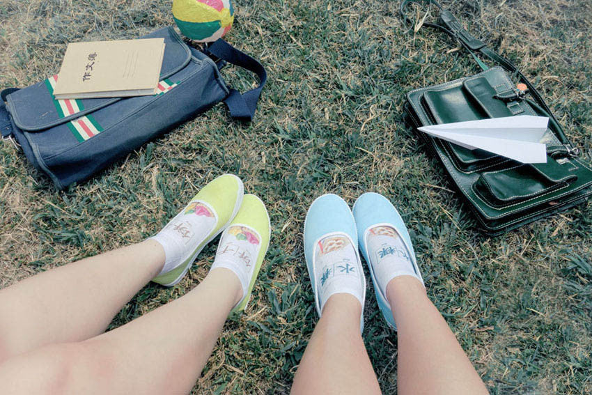 Nostalgic Singapore Socks