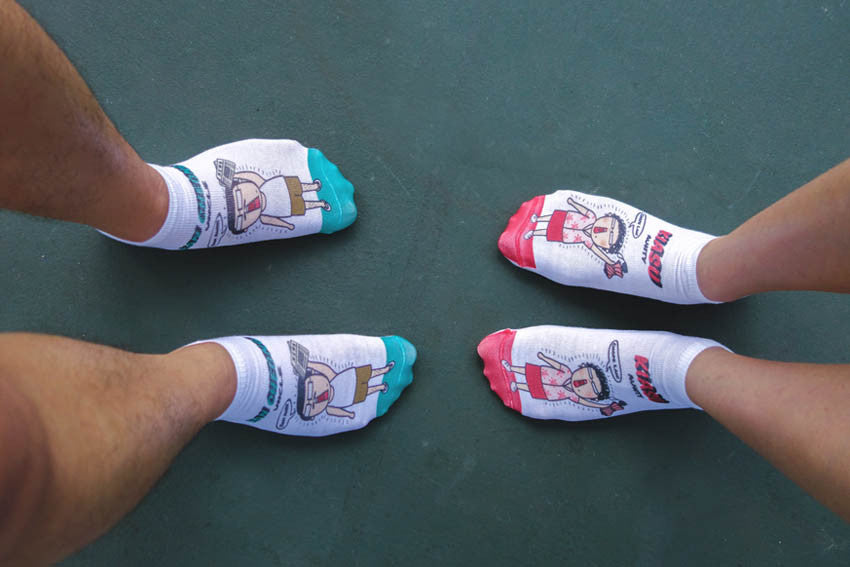 Singapore-Inspired Socks