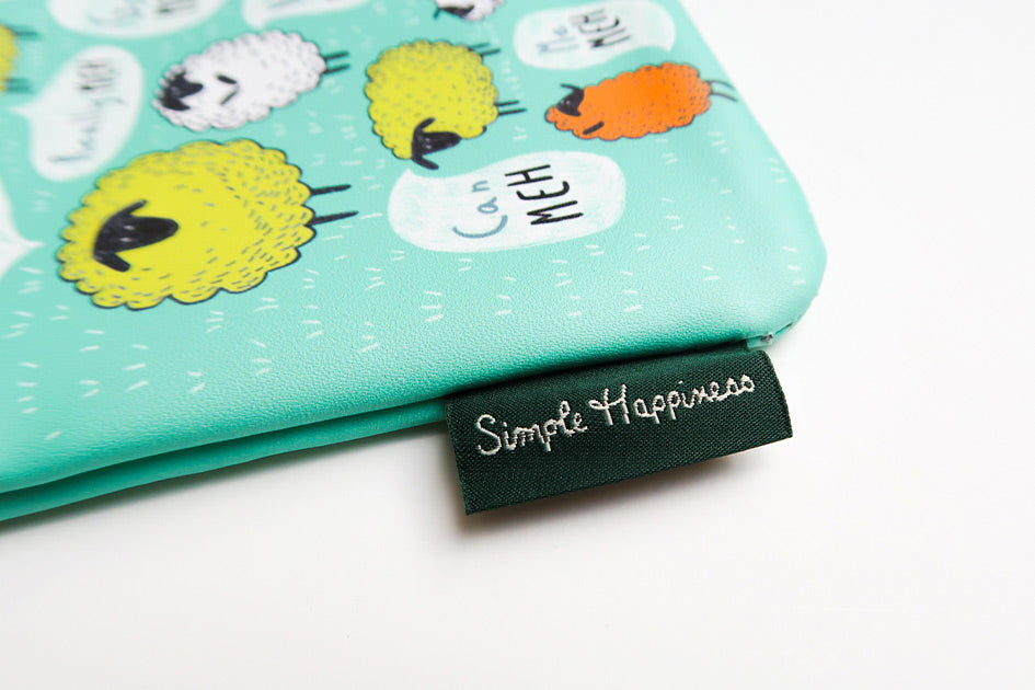 Meh Singlish Pouch - Canvas Tote Bags by wheniwasfour | 小时候, Singapore local artist online gift store