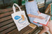 Soymilk & Youtiao Totebag - Canvas Tote Bags by wheniwasfour | 小时候, Singapore local artist online gift store