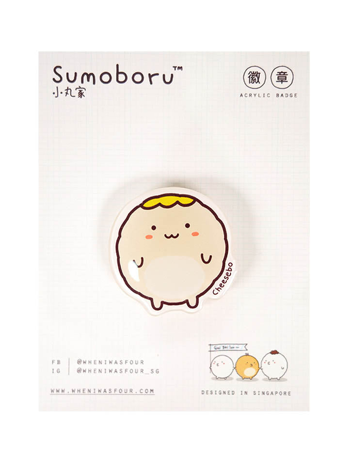 Sumoboru Hotpot Totebag + 2 Pins - Canvas Tote Bags by wheniwasfour | 小时候, Singapore local artist online gift store