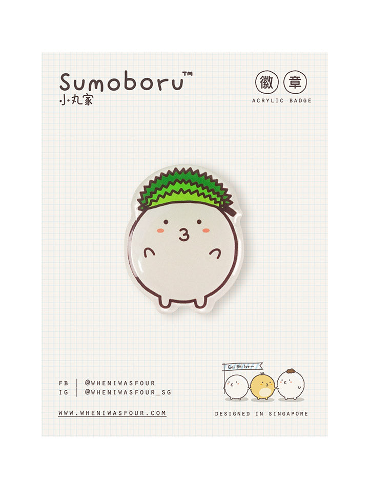Sumoboru Hotpot Totebag + 2 Pins - Canvas Tote Bags by wheniwasfour | 小时候, Singapore local artist online gift store