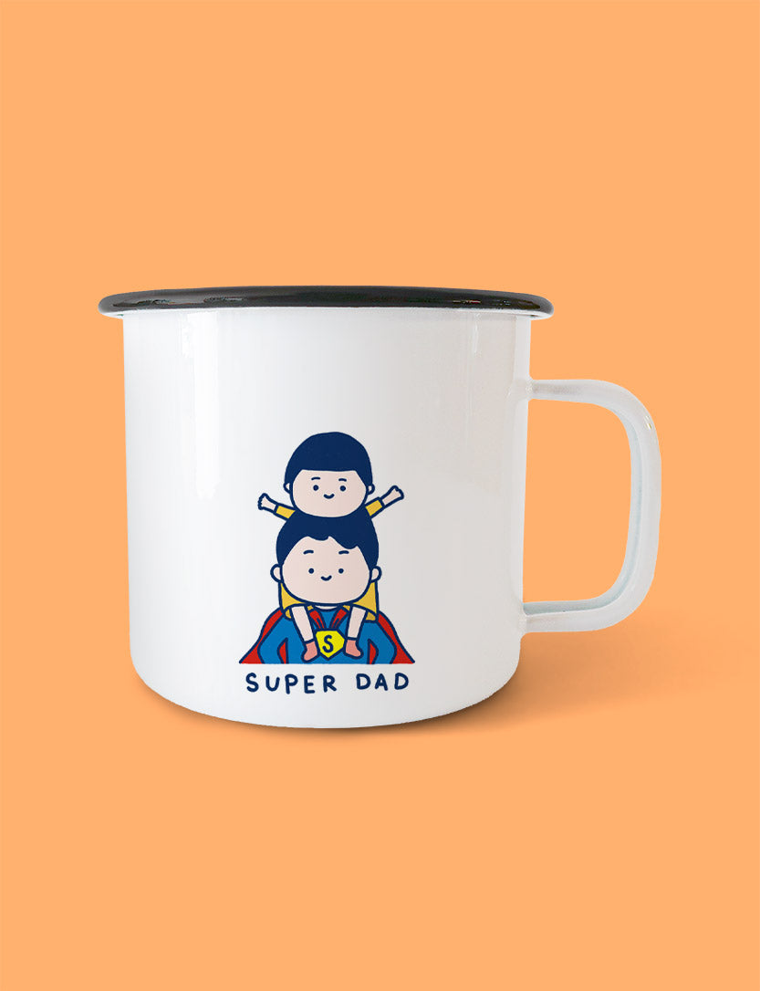 Super Dad Mug - Home by wheniwasfour | 小时候, Singapore local artist online gift store
