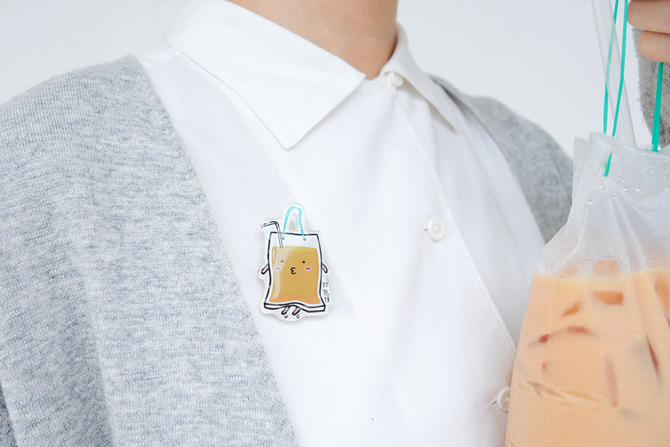 打包仔 Takeaway Bro Teh Pin - Accessories by wheniwasfour | 小时候, Singapore local artist online gift store