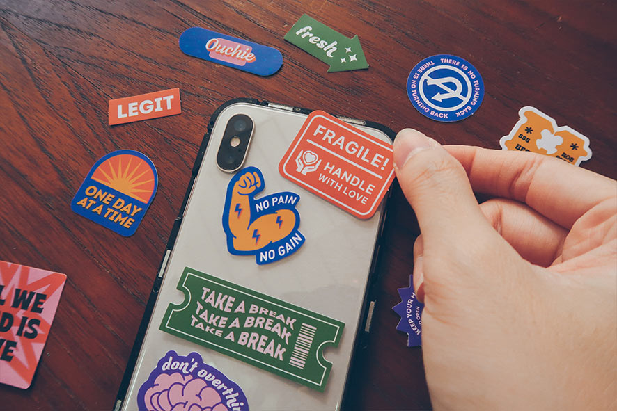 Stay Cool Decal Sticker Pack - Sticker by wheniwasfour | 小时候, Singapore local artist online gift store