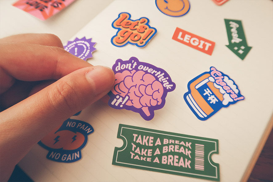 Stay Cool Decal Sticker Pack - Sticker by wheniwasfour | 小时候, Singapore local artist online gift store